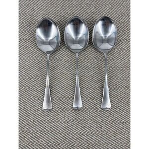 3 Oneida Community PATRICK HENRY Stainless Casserole Spoon  Flatware